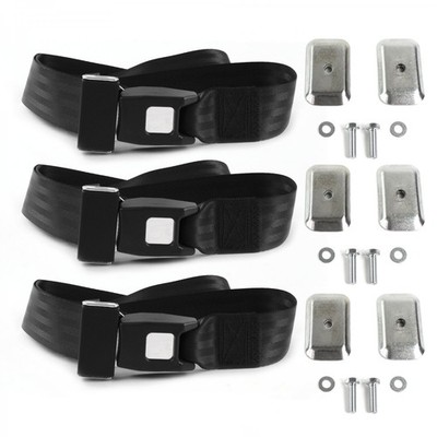 Ford Falcon 1964 - 1965 Standard 2pt BK Lap Bench Blt Kit w/BKTS 3 Belts