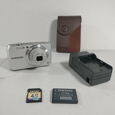 Samsung ES80 12MP Digicam Digital Camera Battery SD Charger Case Tested