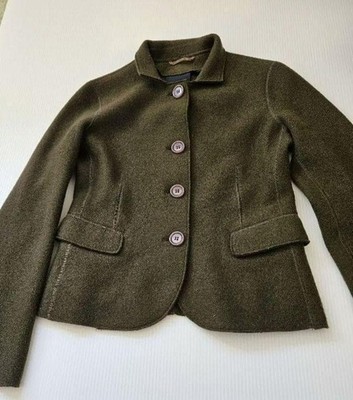 Aspesi Women O0019 Wool Knit Jacket Made In Italy Limited Edition Rare Model Prw