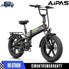 1800w Electric Bike For Adult 85mile 28mph 20 Fat Tire E-mountain Bicycle