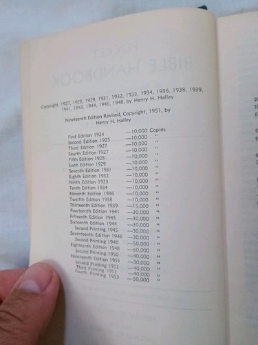 New Compact Topical Bible by Wharton + Pocket Bible Handbook by Halley - Picture 18 of 22