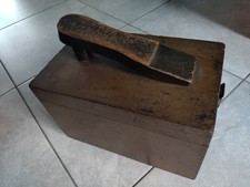 Vintage Esquire Wooden Shoe Shine Kit