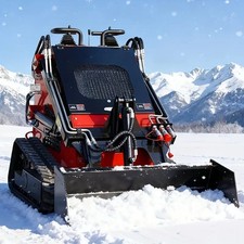 Miniradlader Radlader Hoflader Minibagger Lader Hoftrak mit 13,5 HP 730Kg 