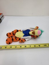 Disney Mad Scientist Tigger 9" Beanie Plush With Original Tags
