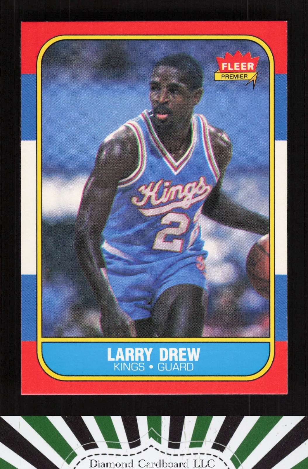 1986-87 Fleer #25 Larry Drew NM a
