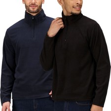 Regatta Professional Herren Micro Zip Pullover Half Zip Fleecepullover Sweater