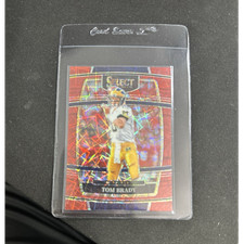 2021 Topps Select/Prizm Draft Picks NFL Patriots Tom Brady Lot 4 Midnight