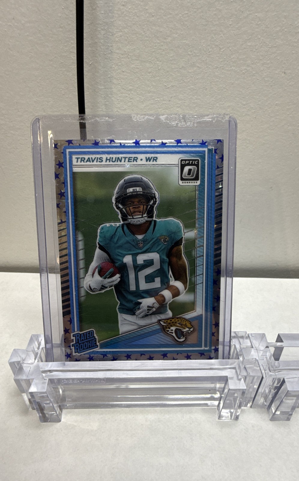 2025 Panini Donruss Optic - Rated Rookie Travis Hunter #201 Stars Prizm (RC)