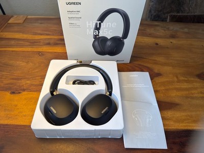 UGREEN HiTune Max5c Bluetooth Kopfhörer Over Ear ANC LDAC 75h Akku schwarz