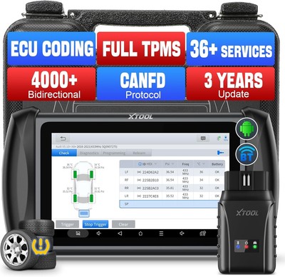 2026 XTOOL IP819TP OBD2-Scanner TPMS-Programmierung Schlüsselprogrammierung