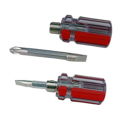 Set of 2 Compact Multipurpose Screwdrivers for Home and Outdoor Use
