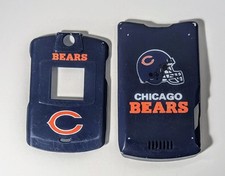 Vintage Motorola Razor Chicago Bears Cell Phone Case Used
