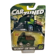 Car Tuned Series 7 50 Chevy Coe Green Truck Customs 5