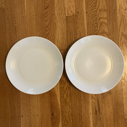 Royal Doulton Gordon Ramsay Everyday Set Of 2 Dinner Plates 10 7/8” White - Picture 1 of 4