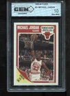 Michael Jordan 1989-90 Fleer #21 Basketball Card NBA Chicago Bulls GEM MINT 10