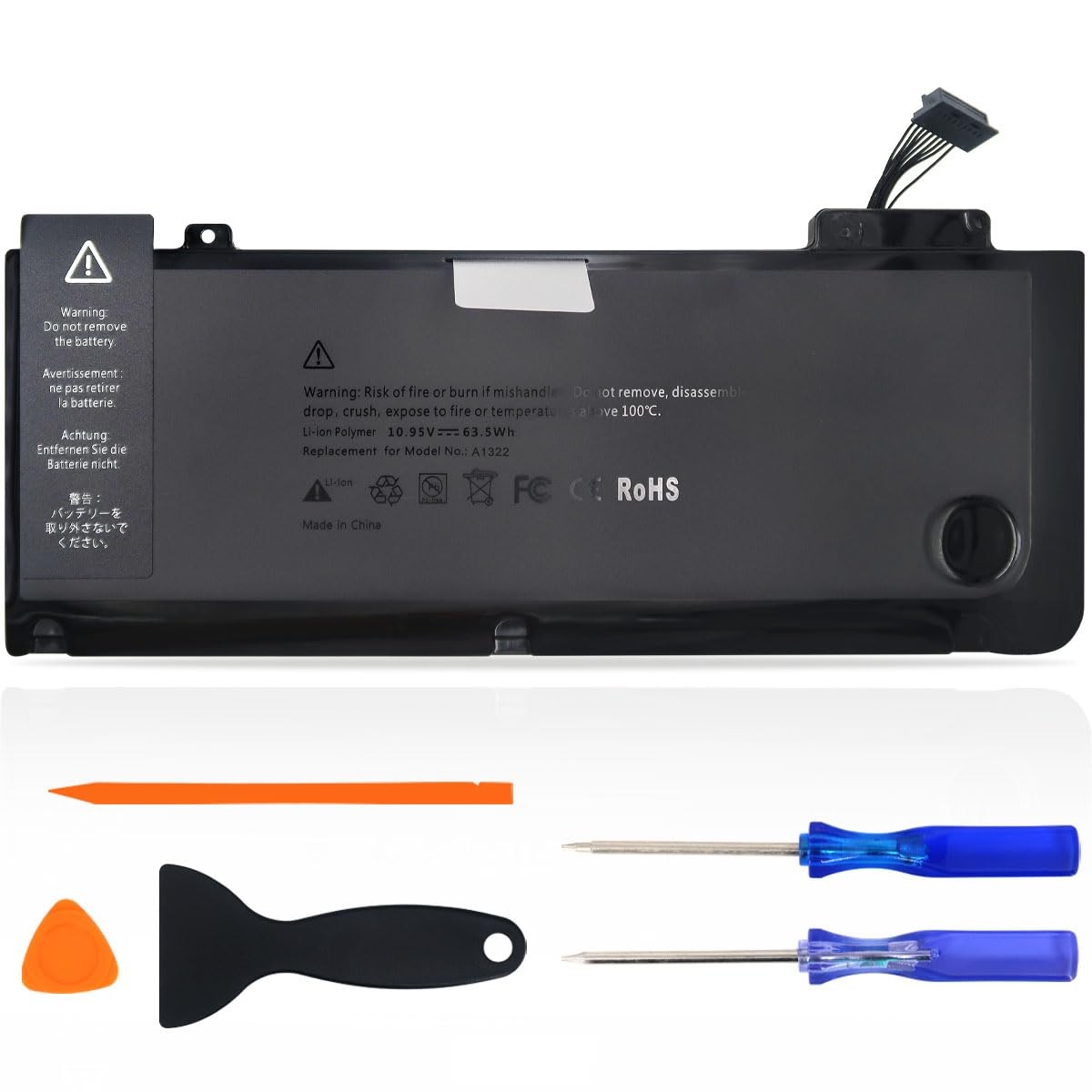 Batteria A1322 per MacBook Pro 13 A1278 (2009-2012) - Nuova Vita al Mac