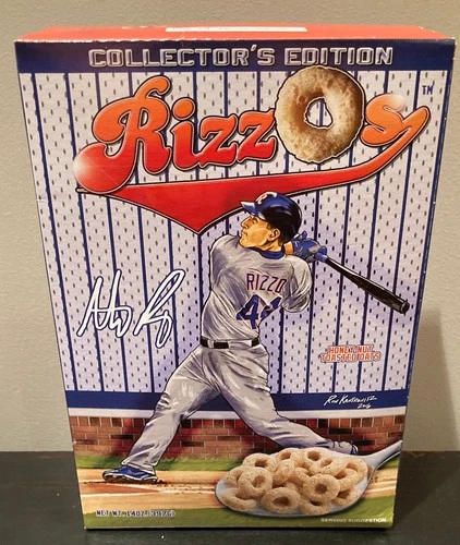 Chicago Cubs Anthony Rizzo’s RizzO’s Cereal – Collector’s Edition – Unopened!