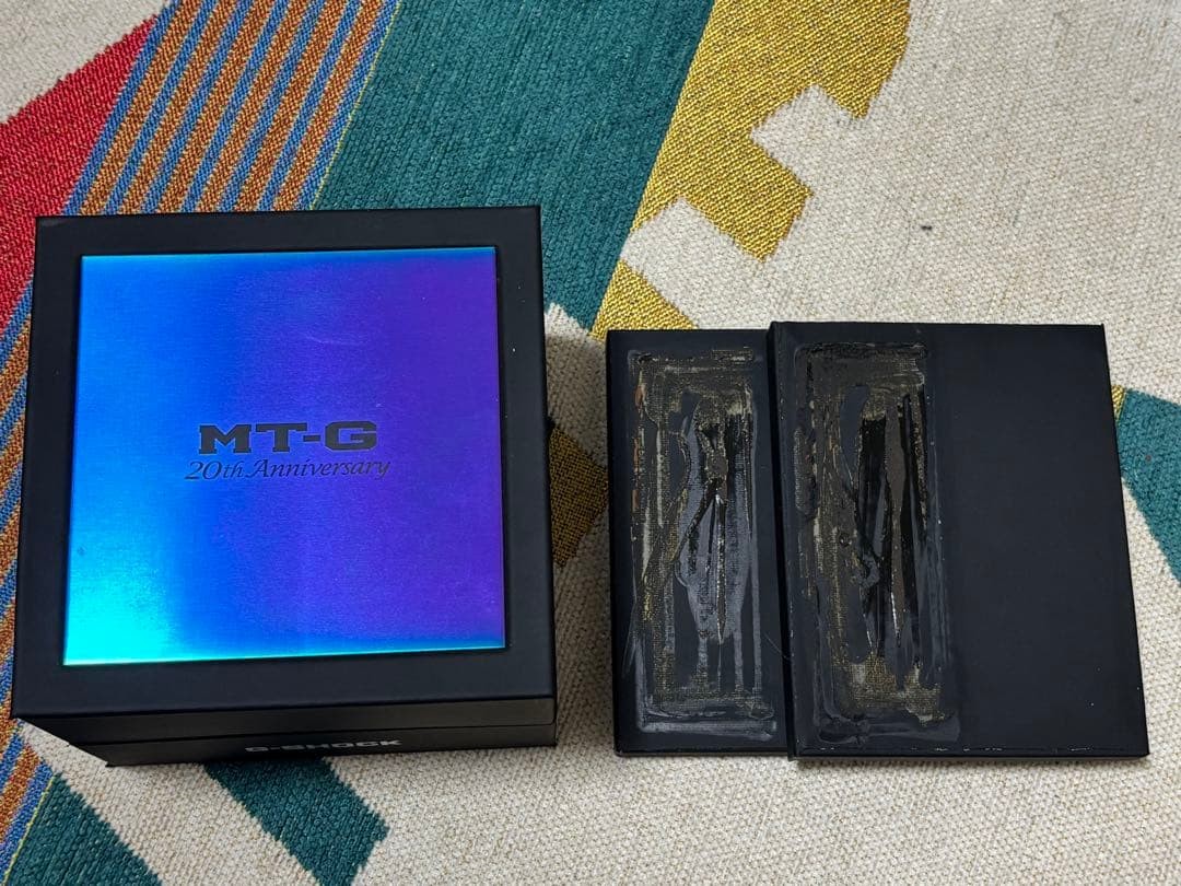 Casio G-SHOCK MTG B1000RB-2AJR Solar Watch 20th Anniversary Rainbow image 6