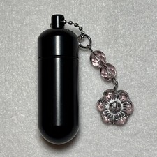 Cremation Ashes Keychain - Cremation Keepsake pink ornaments 
