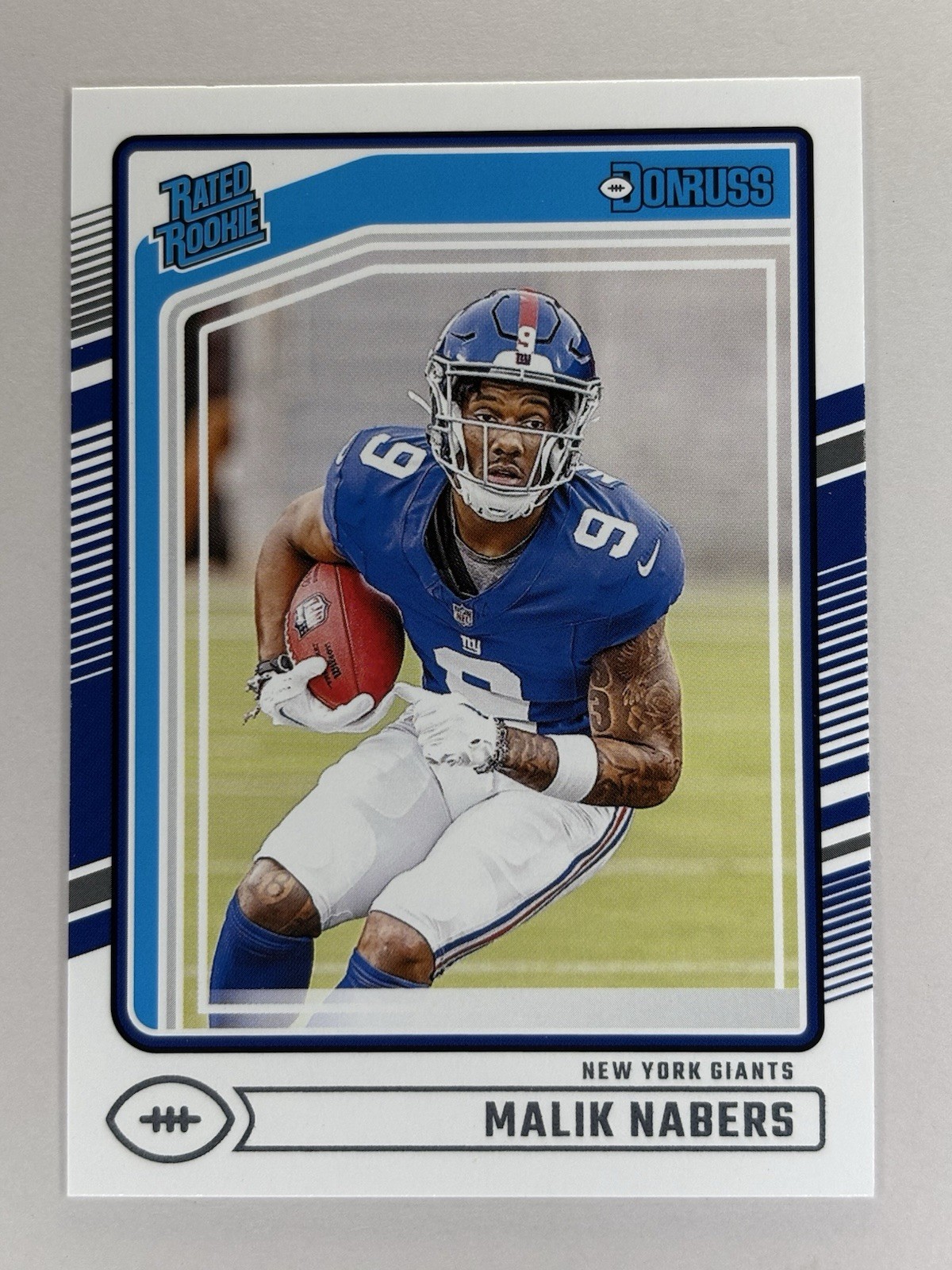 2024 Donruss MALIK NABERS Rated Rookie #383 RC New York Giants