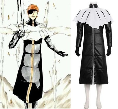 Bleach Aizen Sousuke Set Cosplay Costume Halloween Uniform Kimono Party Show New