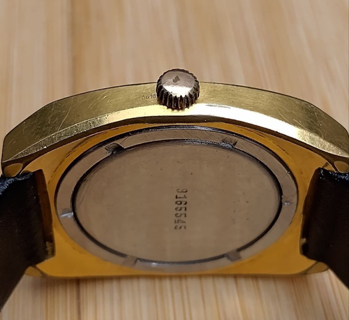 Soviet Watch Luch 2209 23J Men's Gold Plated USSR Completely Authentic - Picture 12 of 14