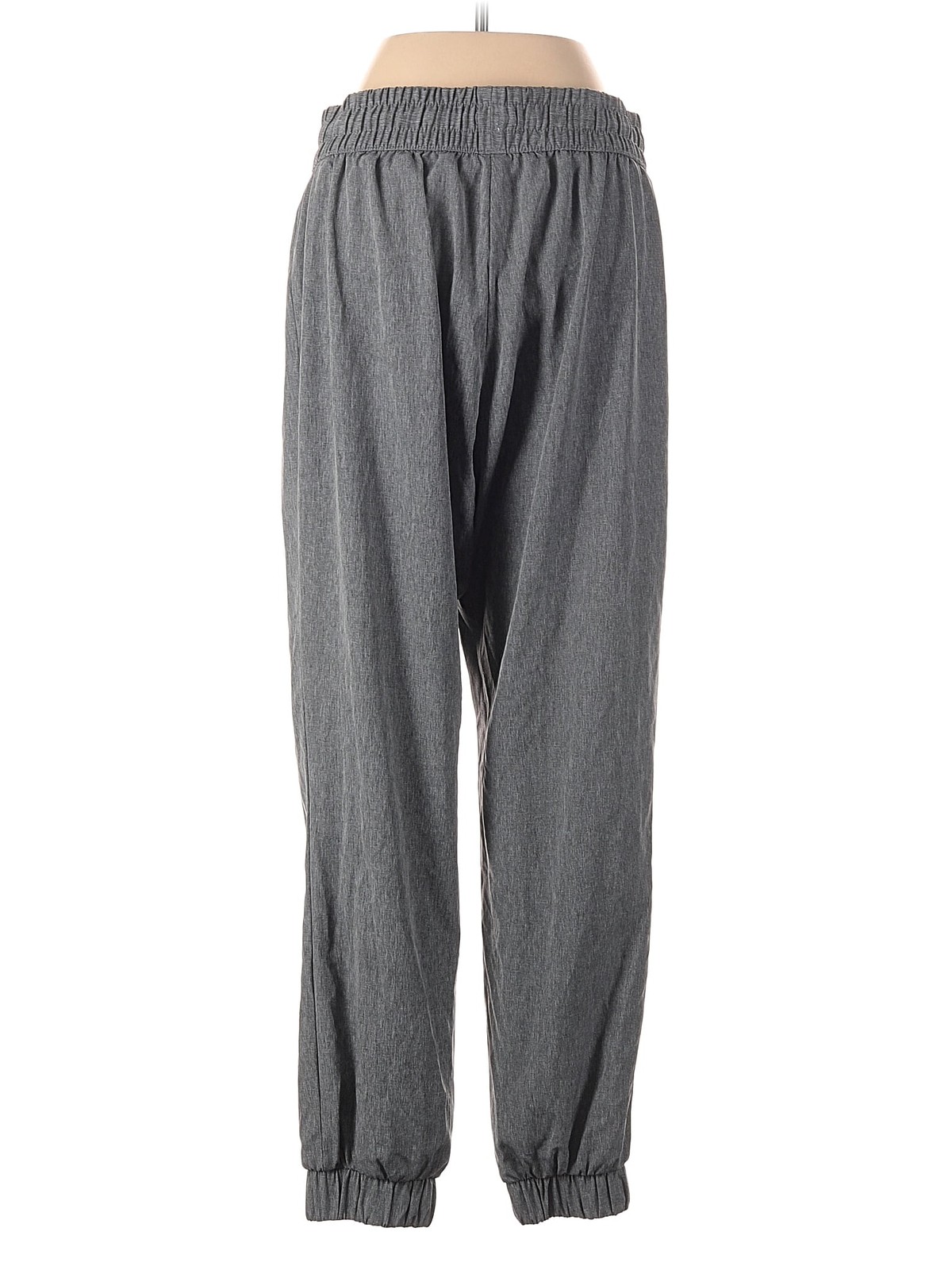 Calvin Klein Women Gray Casual Pants M thumbnail 2