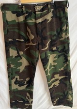 Vintage Cabela's Whitetail Clothing Fleece Camo Pants Size XL USA Made Goretex