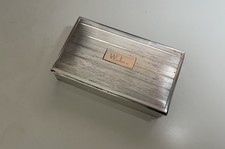 Ahrendt & Kautzman Sterling Silver Box  c1920 Gilt Interior Wood Lined