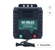 American Farm Works Electric Fence Controller 60 Miles