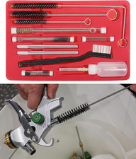 Air Spray Gun Cleaning Kit  23pc Airbrush Gravity Paint Mini HVLP Detail Set
