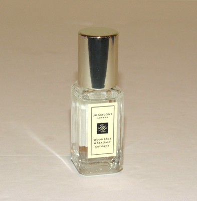 Jo Malone Wood Sage & Sea Salt Eau de Cologne 0.3 Oz 9 mL Mini Bottle NWOB