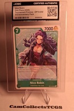 Nico Robin OP13-032 Carrying On His Will: 3rd Anniversary Tournament Stamped