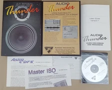 AUDIO THUNDER ©1996 AsimWare for Amiga Video Toaster Flyer Studio 16 etc. BOXED!