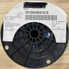 Anixter M16878/1-BFE-69 Type B Lead Wire, 19/34, 22AWG, 600V, Blue/White, 500 ft