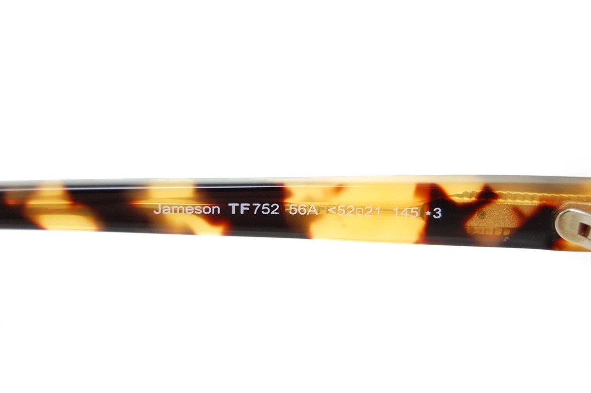 TOM FORD JAMESON Men Sunglasses TF752 56A Round Square  display picture 2