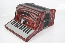 Hohner Hohnica Beginner 48 Bass Accordion Red - ISSUE