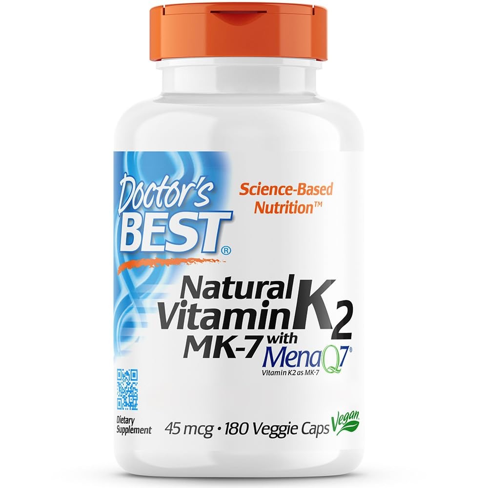 Offerta Vitamina K2 MK-7 MenaQ7 45mcg 180 Capsule - Il Miglior Rapporto Qualità/Prezzo