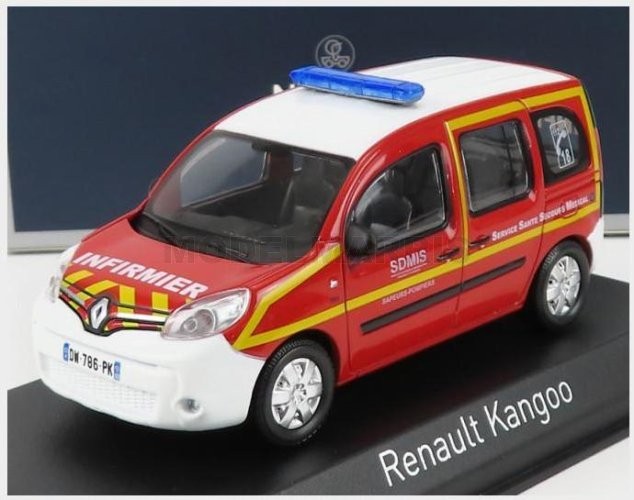 Norev Renault Kangoo Infirmier Sssm Pompiers 2013 1:43 511379