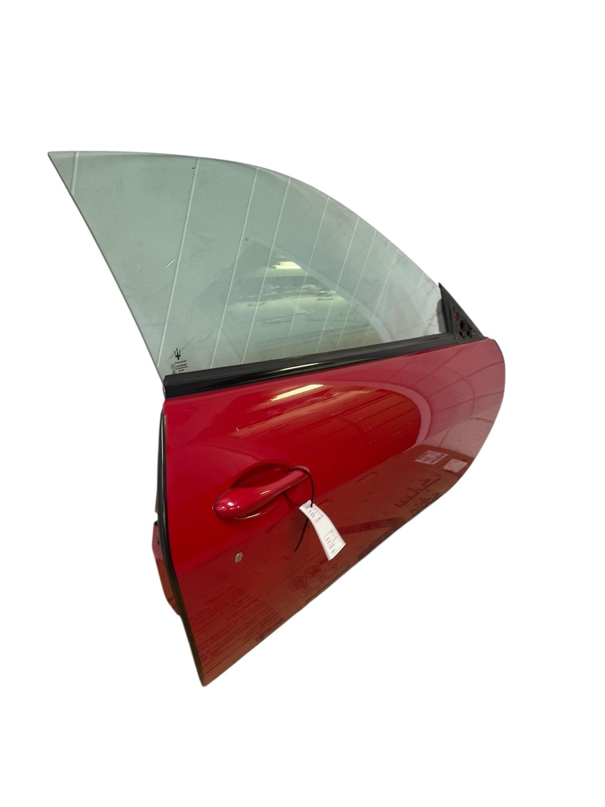 2008-2016 MASERATI GRANTURISMO 4.7L RWD FRONT RIGHT DOOR W/GLASS ROSSO TRIONFALE