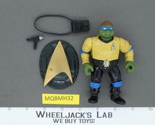 Star Trek Captain Leonardo Teenage Mutant Ninja Turtles TMNT 1994 Playmates