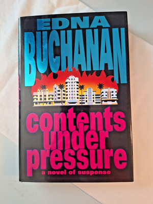 Contents Under Pressure EDNA BUCHANAN 1ST EDITION V NEW SPINE/JACKET STIFF A+