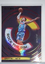 Panini 2020-21 Recon Rock the Rim Blake Griffin #25 Brooklyn Nets Red /199