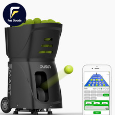 Pt-Smart Tennis Padel Ball Machine App Custom Programming AI Drill 12 75Mph