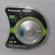 Vintage New Panasonic SLCT345 Personal CD Player SL-CT345EB-S 