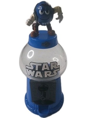 M&M s Star Wars, 12  Hans Solo Candy Dispenser (SOME SCRATCHES DECENT SHAPE) F29
