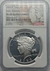 2023-S Silver Peace Dollar PF 69 Ultra Cameo Early Releases NGC Certified