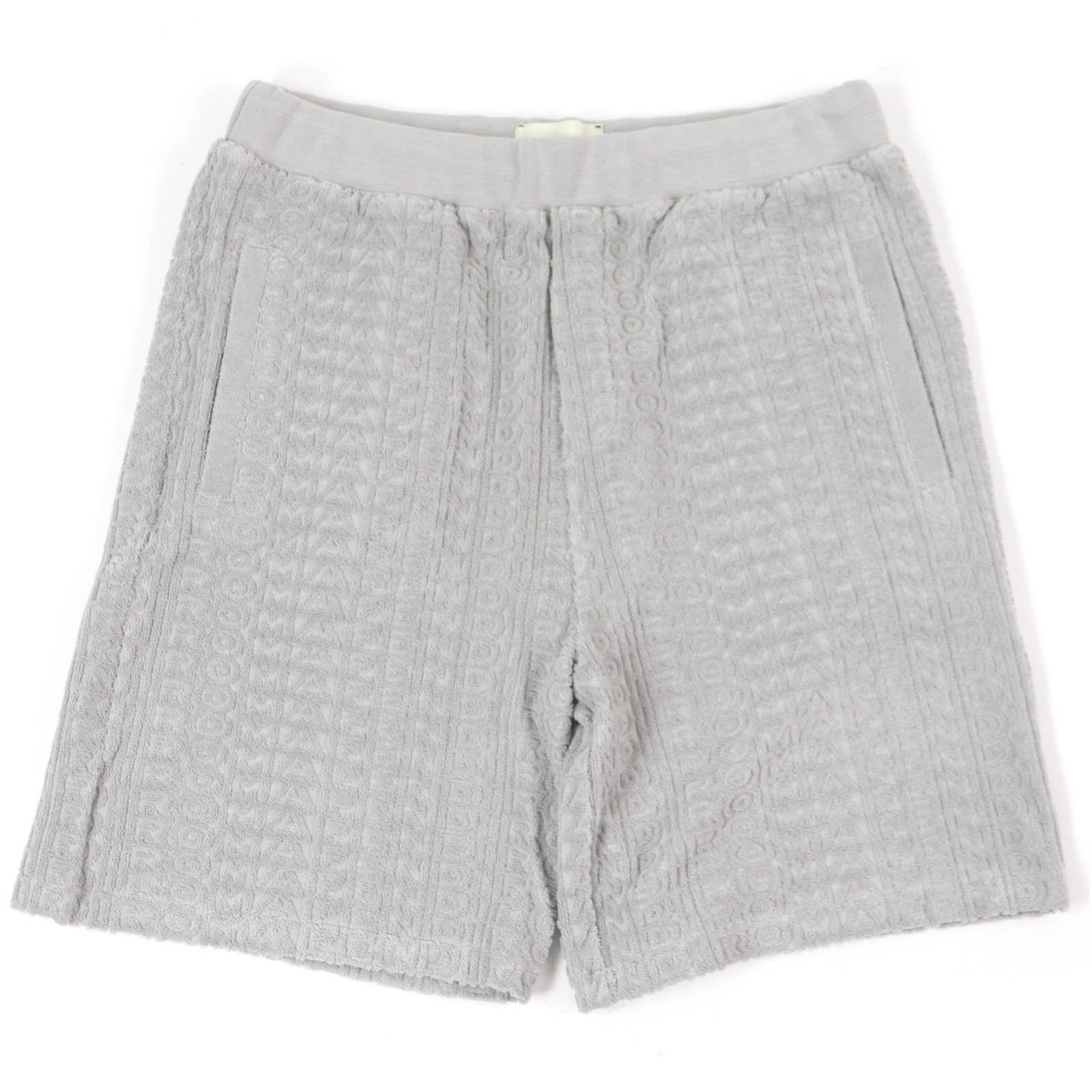 Excellent FENDI×MARC JACOBS Shorts Embossed logo pile easy pants gray mens ...
