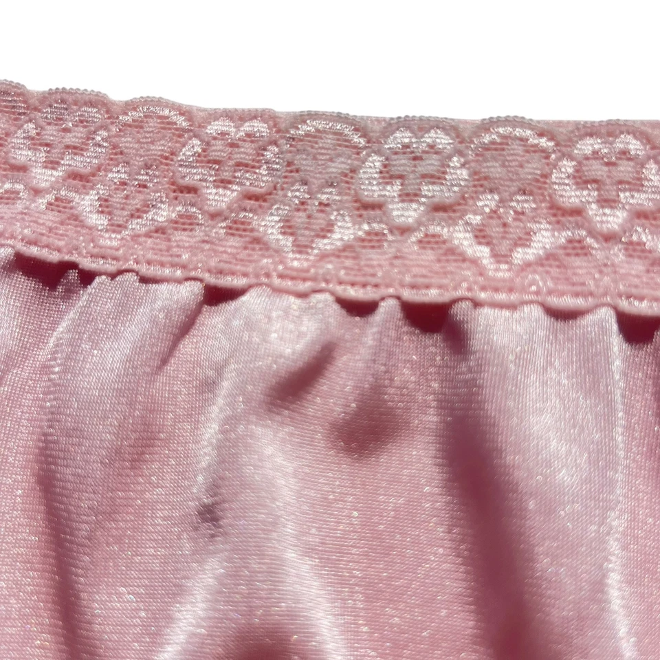 Bragas vintage Fruit of the Loom de nailon 8 pura brillante segunda piel satinado sedoso Foto 2 de 4