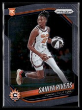 2025 Panini Prizm WNBA #131 Saniya Rivers Rookie